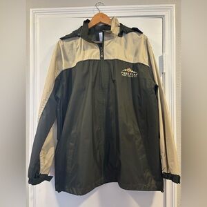 Women's Green and Tan Jacket